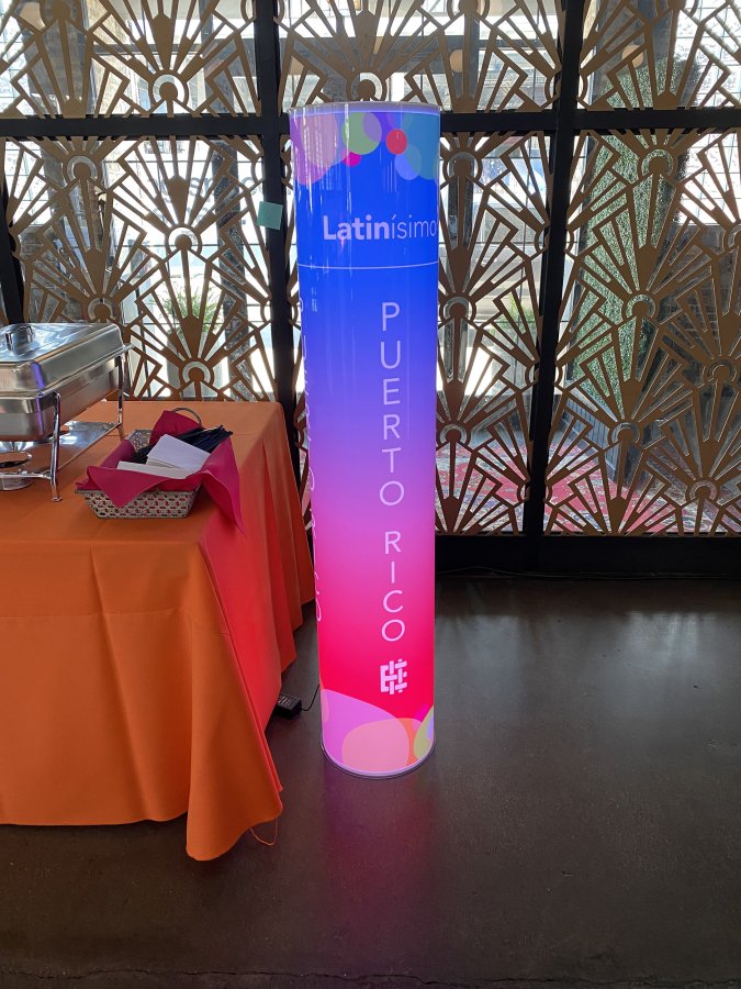 Latinisimo 2023 Puerto Rico Pylon